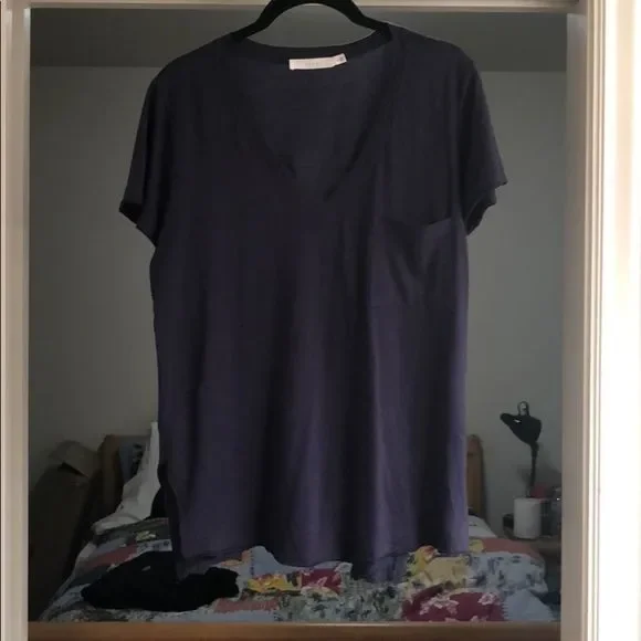 WORN ONCE LUSH V NECK - Picture 2 of 4